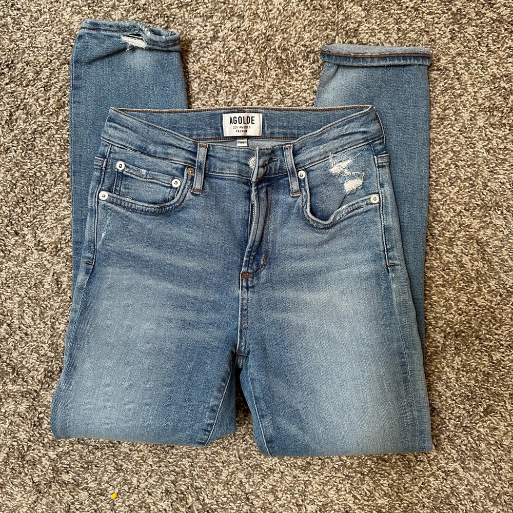 AGOLDE /agolde skinny jeans